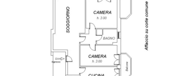 Квартира с 3 комнатами в Корсико, Италия № 181200 26
