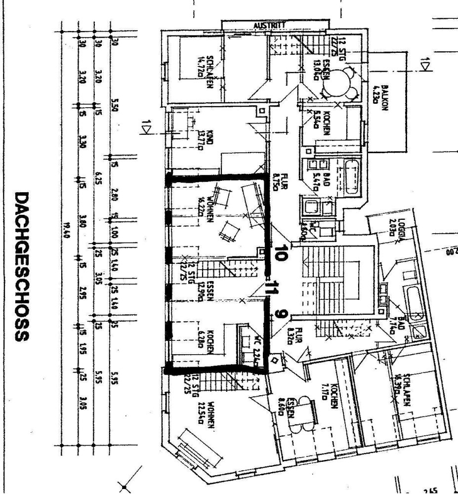 Дуплекс с 2 комнатами в Средняя Саксония, Германия № 370132