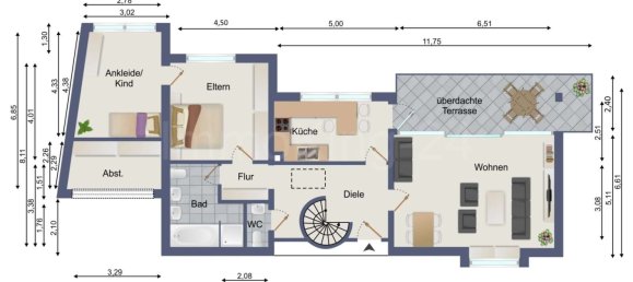 Bungalow de 2 dormitorios en Aachen, Germany No. 149998 16
