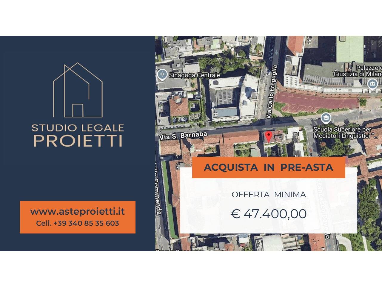 Garaje en Milan, Italy 24 m² No. 305975