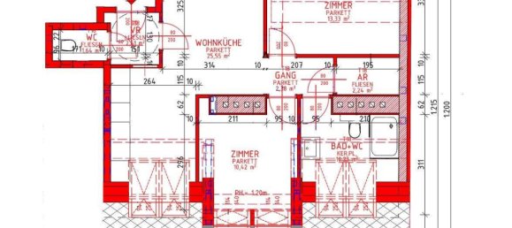 3 rooms Apartment in Margareten, Austria No. 132147 15