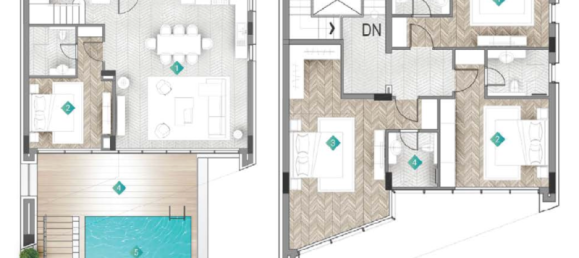 Студия в Al Marjan Island, ОАЭ № 121555 11