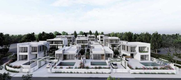 Дом с 4 спальнями в Киссонерга, Кипр № 7716 7