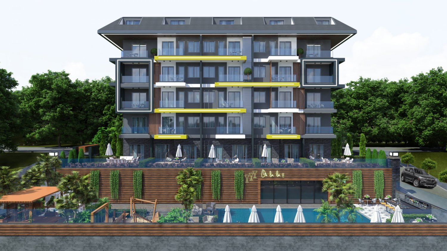 Apartment 2+1 in Alanya, Turkey No. 26658