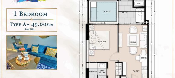 1 bedroom Apartment in Pattaya, Thailand No. 20190 12