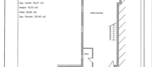 3 غرف نوم تاون هاوس في Salares, Spain رقم 59459 37