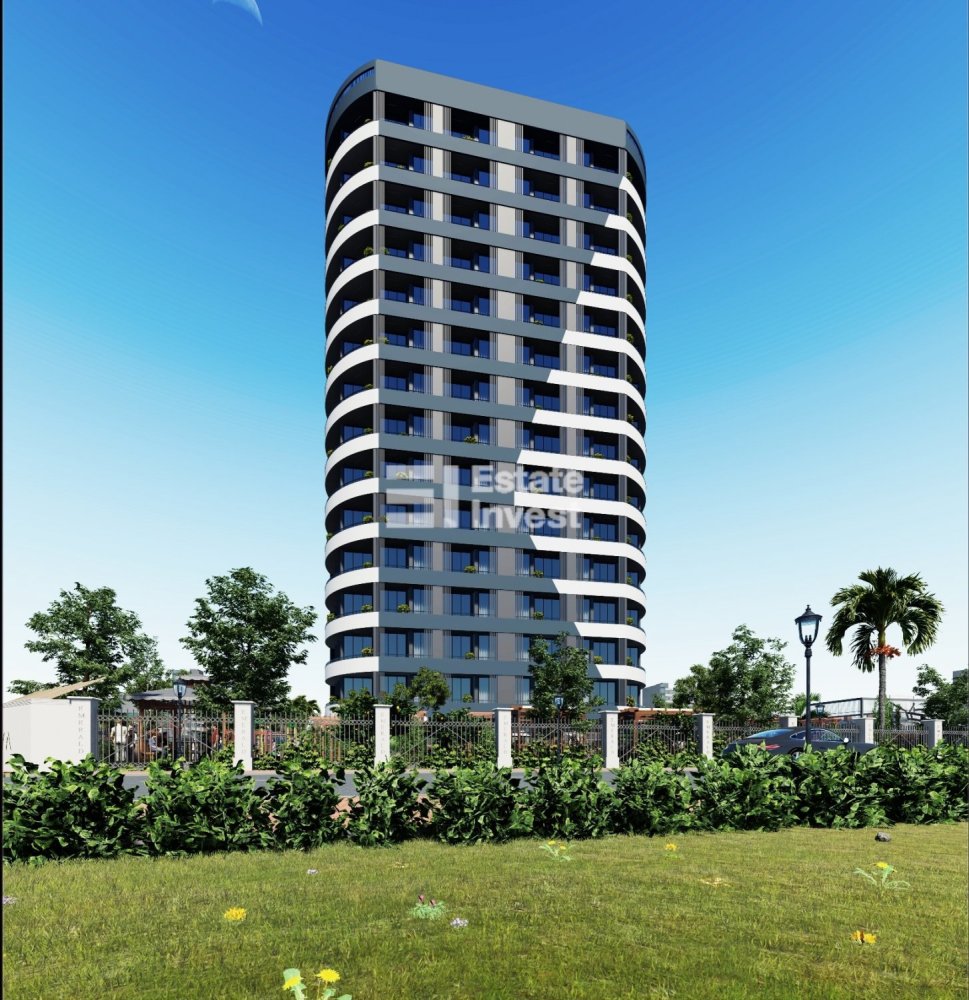 Wohnung 1+1 in Mersin, Turkey, Nr. 32128