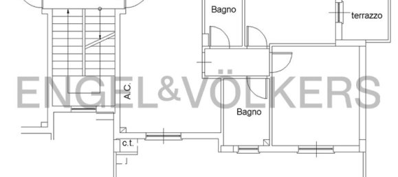 3-salle Appartement à Rome, Italy No. 127814 24