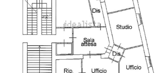 مكتب في Cagliari, Italy 130متر مربع رقم 11542 9