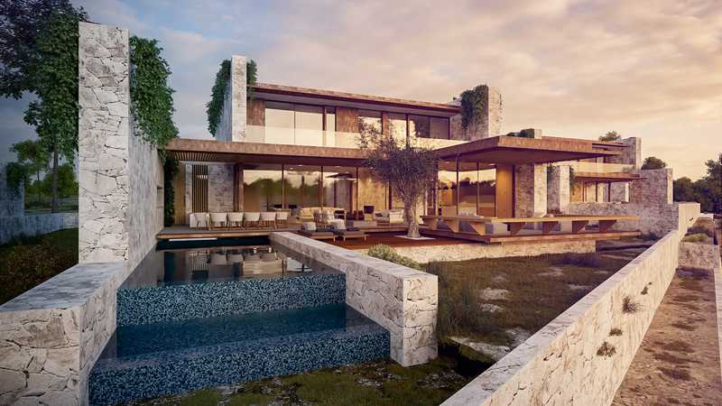 5 chambres Villa à Parekklisia, Cyprus No. 7104