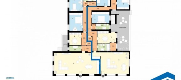 10 rooms Villa in Naples, Italy No. 67167 7