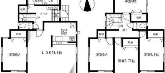 5 Schlafzimmer Haus in Chiba, Japan, Nr. 2521 2