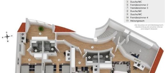 10-Zimmer Gebäude in Steinburg, Germany, Nr. 44194 34