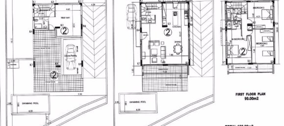 4 chambres villa à vendre à Geroskípou, Paphos, Cyprus № 9464 27