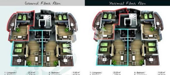 Penthouse 2+1 in Alanya, Turkey No. 3384 2