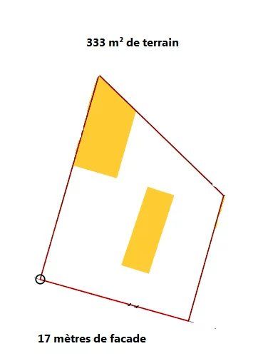 Grundstück in Aulnay-sous-Bois, France 333m², Nr. 182840