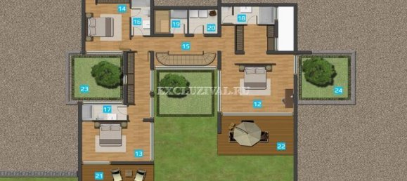 Villa 5+1 in Bodrum, Turkey, Nr. 28257 14