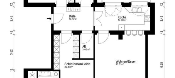 Квартира с 2 спальнями в Нойс, Германия № 263349 24