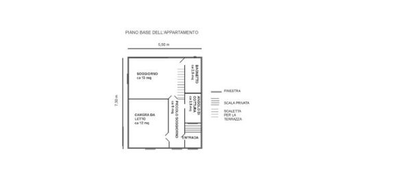 3غرفة شقة في Sassari, Italy رقم 350038 2