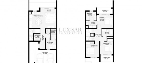 3 bedrooms Townhouse in Arabian Ranches 3, UAE No. 6343 6