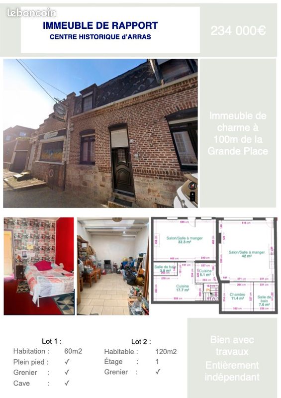 4 bedrooms House in Arras, France No. 363010