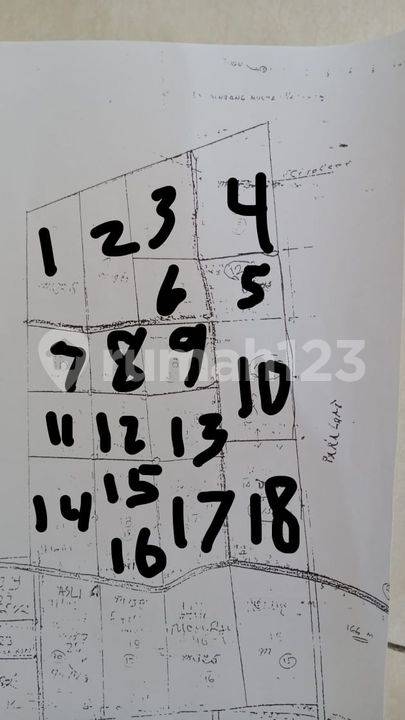 Terrain à Lebak, Indonesia No. 1434