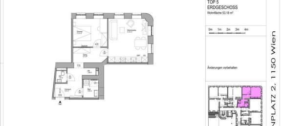 4غرفة شقة في Rudolfsheim-Funfhaus, Austria رقم 218392 49