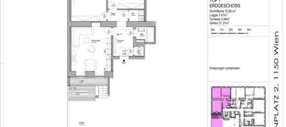 4غرفة شقة في Rudolfsheim-Funfhaus, Austria رقم 218392 50