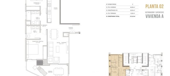 3 Schlafzimmer Wohnung in Benidorm, Spain, Nr. 9286 8