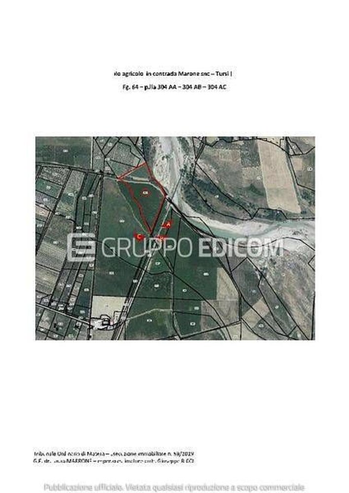 Terreno en Tursi, Italy 1000 m² No. 300746