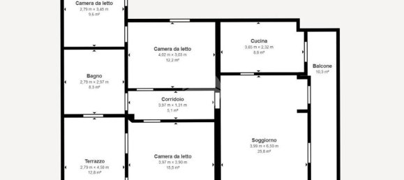 Apartamento de 4 dormitorios en Seregno, Italy No. 378453 13
