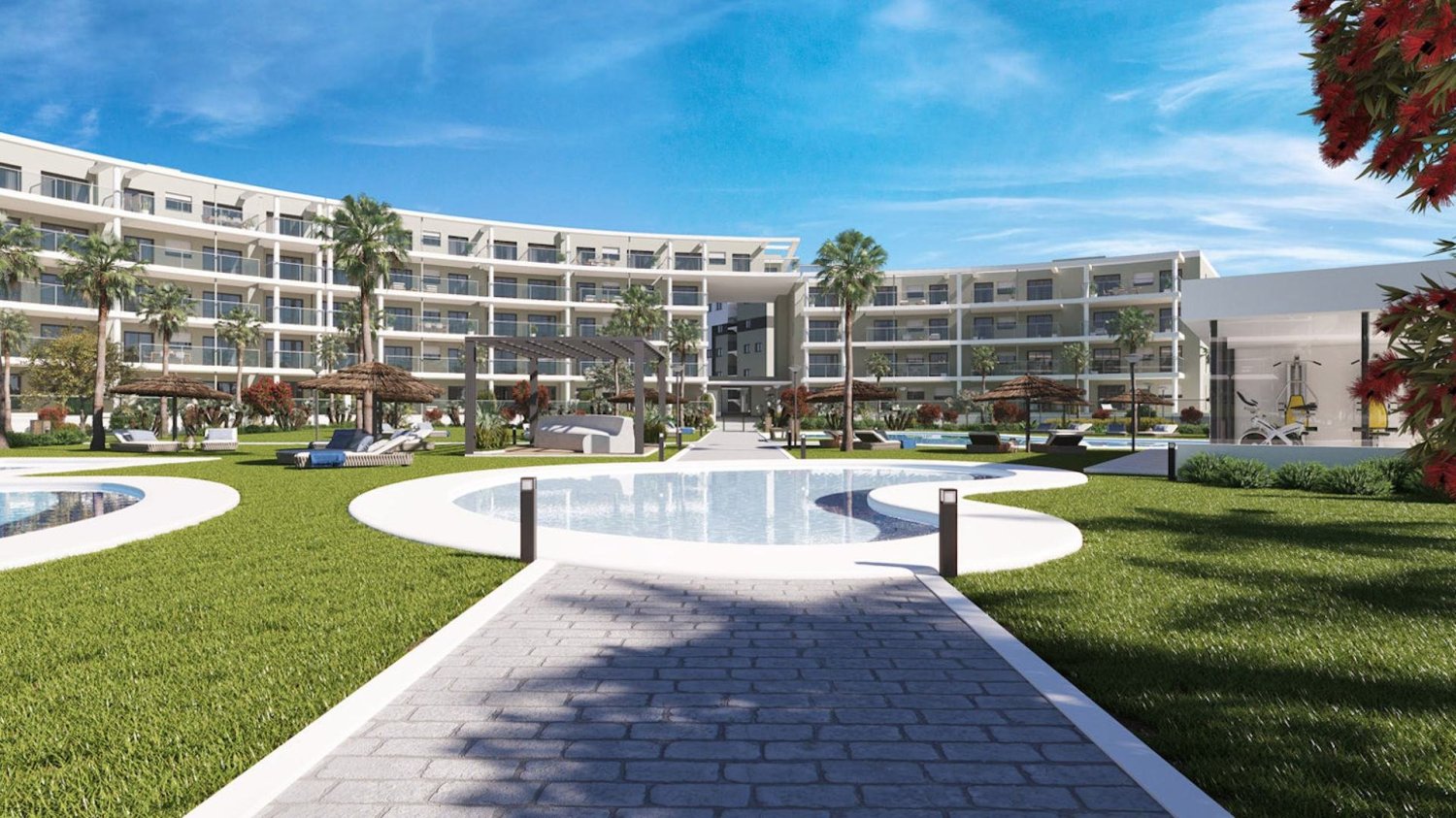 2 غرف نوم شقة في Amphora Beach, Manilva, Spain رقم 15548