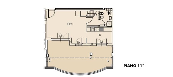 Penthouse T1 em Sesto San Giovanni, Italy N.º 52795 8