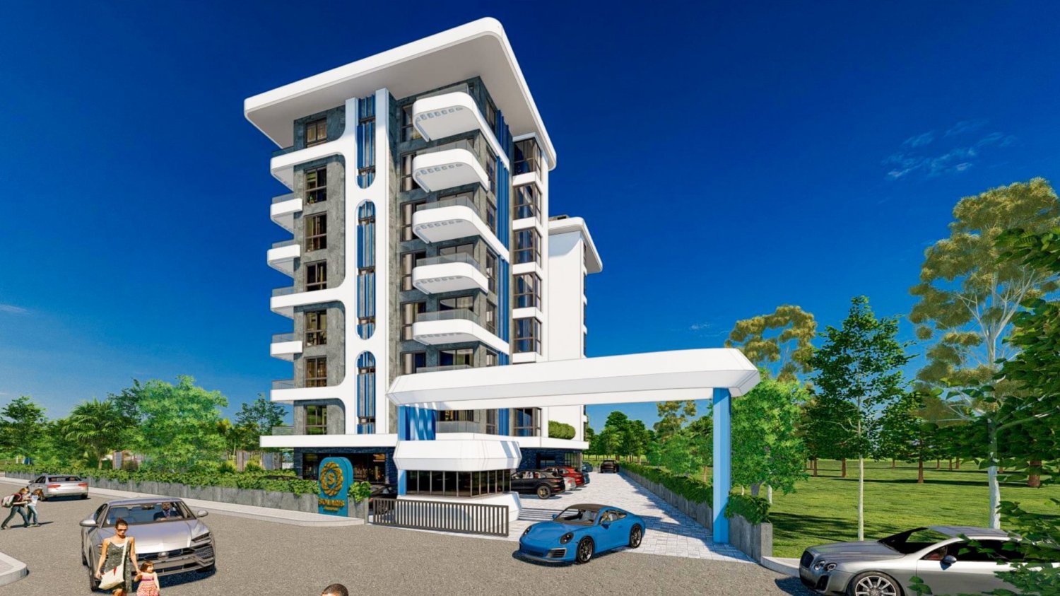 Wohnung 2+1 in Alanya, Turkey, Nr. 11529