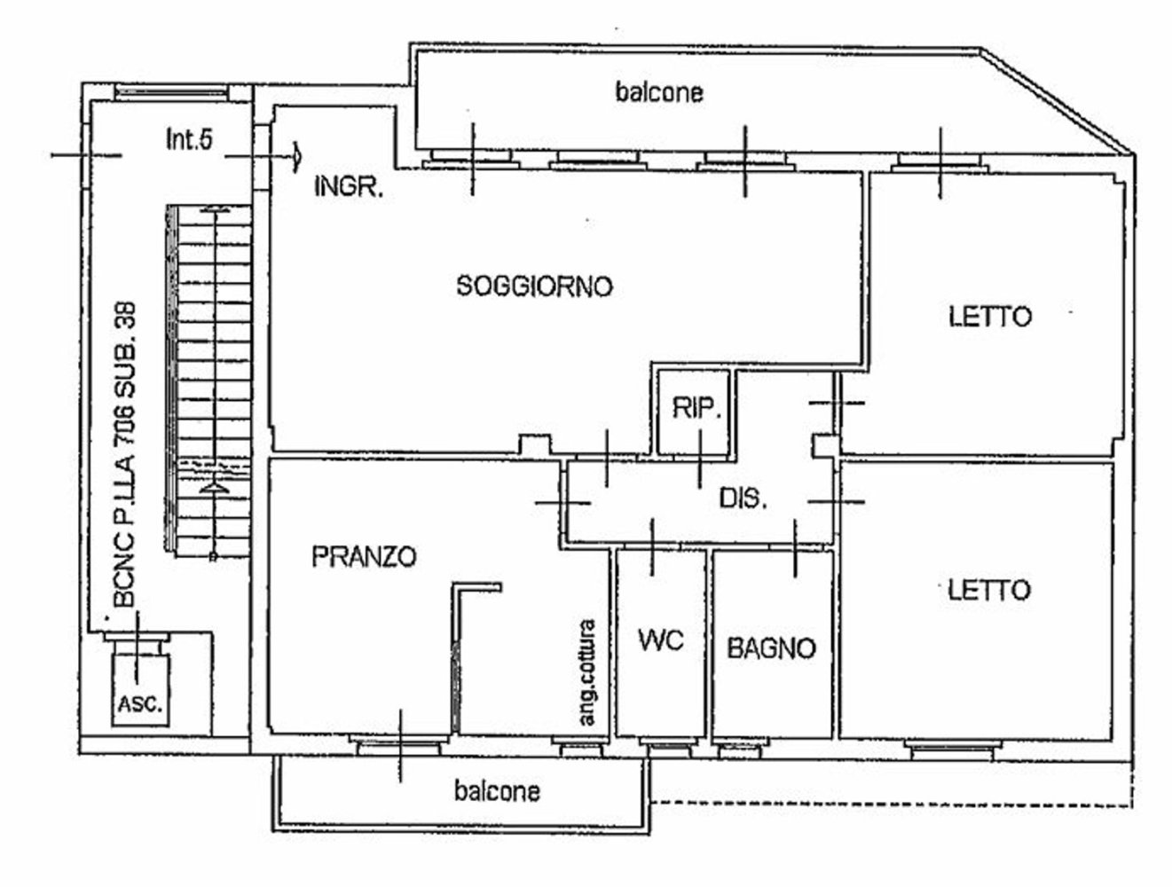 Penthouse de 6 divisões em Lizzanello, Italy N.º 261018