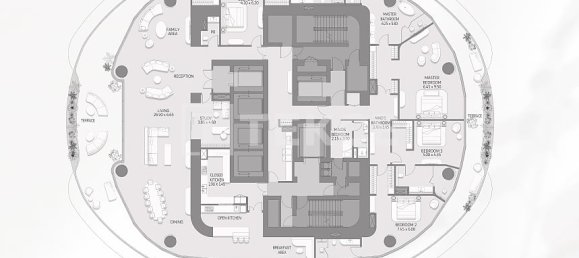 4 Schlafzimmer Wohnung in Palm Jumeirah, UAE, Nr. 53498 7