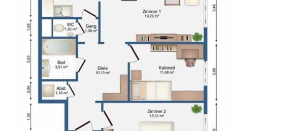 2 Schlafzimmer Wohnung in Wien, Austria, Nr. 130109 9