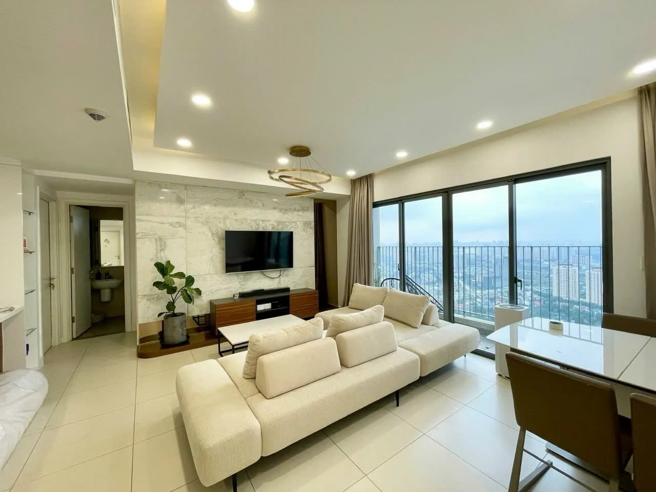 3 chambres appartement à louer à Thu Duc, Ho Chi Minh, Vietnam № 74725