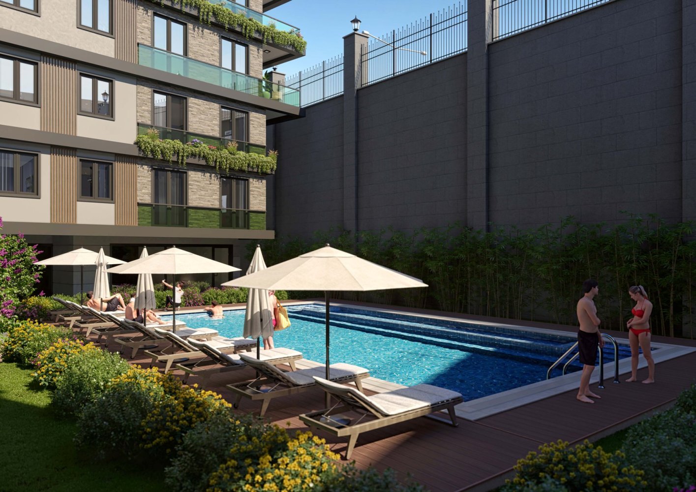 Wohnung 4+1 in Istanbul, Turkey, Nr. 24351