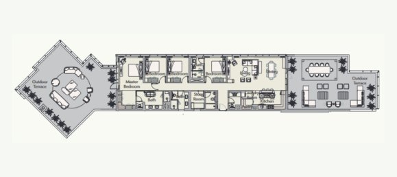 1 chambre Appartement à Palm Jumeirah, UAE No. 121202 9