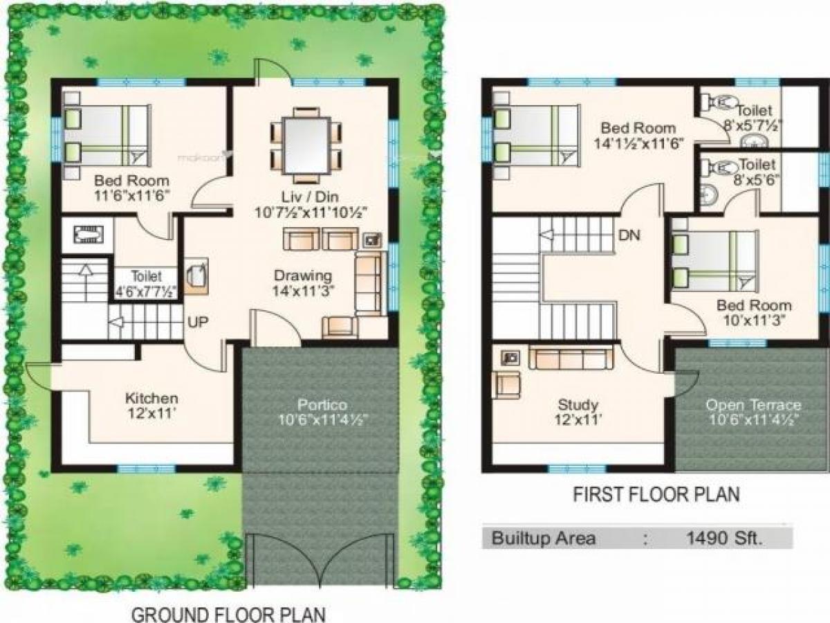 Casa de 3 dormitorios en Hyderabad, India No. 43753