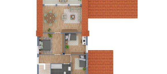 1 غرف نوم منزل في Rotenburg, Germany رقم 266554 3