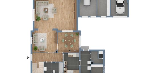 1 غرف نوم منزل في Rotenburg, Germany رقم 266554 2