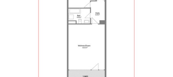 Дуплекс с 3 спальнями в Карлсруэ, Германия № 342117 14