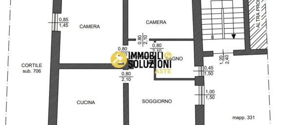 Apartamento de 4 habitaciónes en Gandino, Italy No. 8597 13