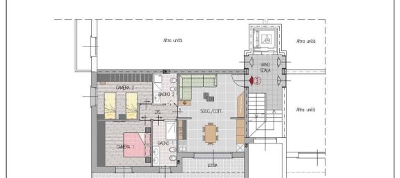 3 rooms Apartment in Inverigo, Italy No. 152445 7