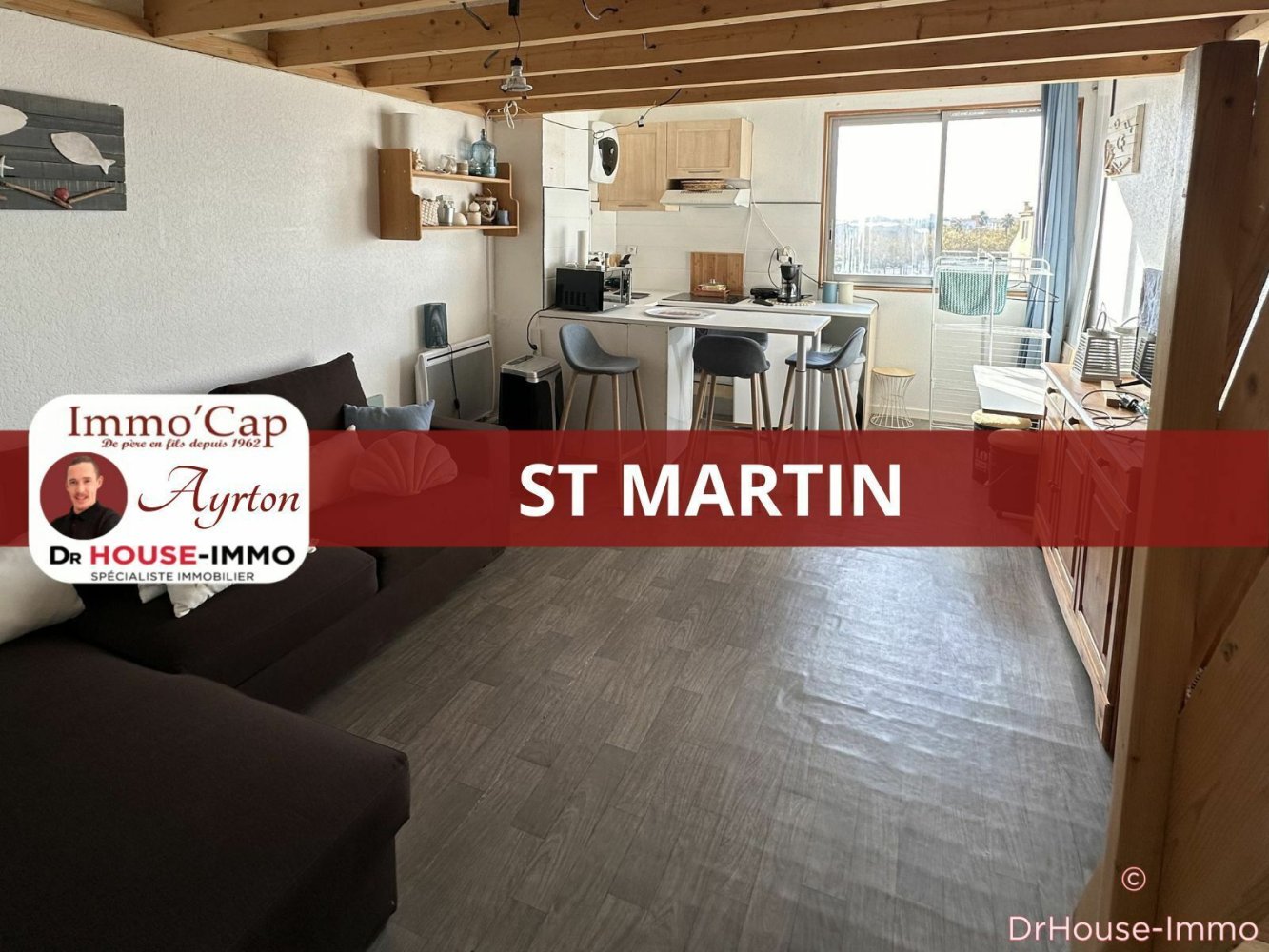 Квартира с 1 спальней в Агд, Франция № 191263