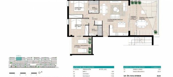 2 Schlafzimmer Wohnung in Es Mercadal, Spain, Nr. 1469 3