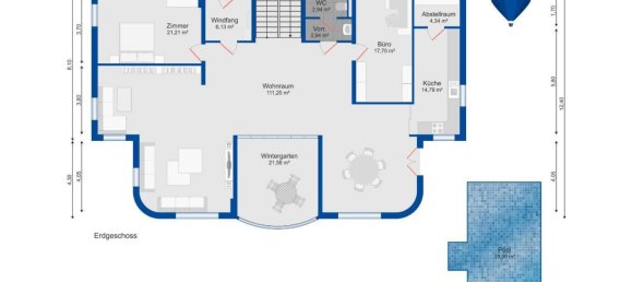 8-Zimmer Villa in Gablitz, Austria, Nr. 128293 26