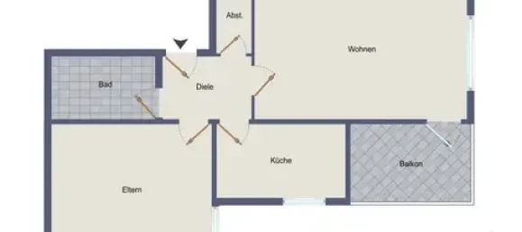 Apartamento de 1 dormitorio en Stuttgart, Germany No. 45943 4